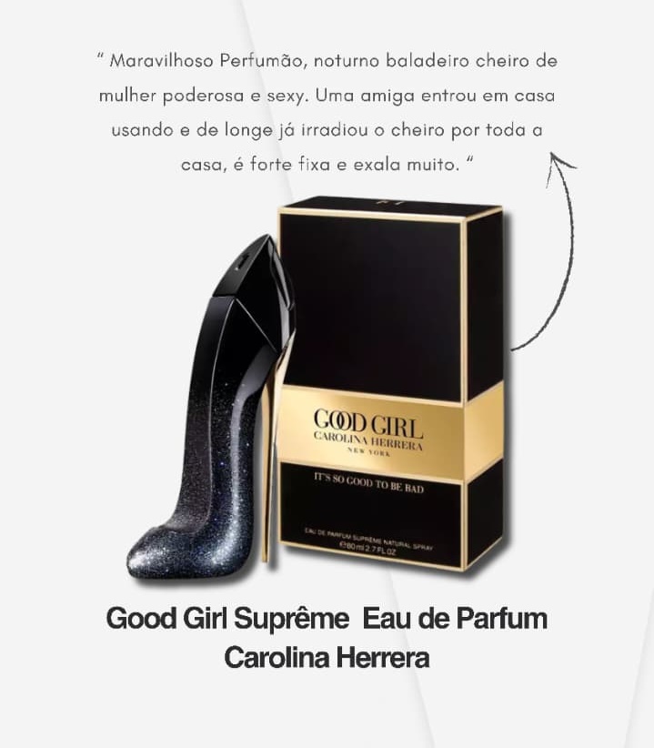 Perfume feminino Good Girl Suprême Eau de Parfum - Carolina Herrera 30 ml